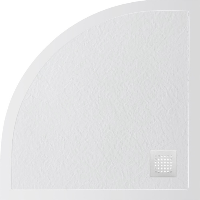 Душевой поддон из искусственного мрамора BELBAGNO TRAY-MR-UNO-R-90-550-35-W-BO