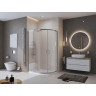 Душевой поддон из литьевого мрамора 120x90 см BELBAGNO TRAY-MR-UNO-RH-120/90-550-35-W-L-CR