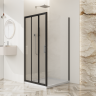 Душевой уголок BELBAGNO UNO-195-AHF-31-120/90-P-NERO