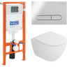 Комплект 4 в 1 BELBAGNO CZR-6601-TH-TOR/CZR2316SC/BB002-80/BB005-PR-CHROME