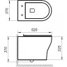 Комплект 4в1 унитаз, инсталляция, кнопка смыва, крышка-сиденье BELBAGNO BB340CHR/BB2020-1SC/BB002-80/BB005-PR-CHROME