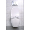 Подвесной безободковый унитаз с сиденьем микролифт BELBAGNO LOTO BB070CHR/SC