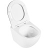 Подвесной безободковый унитаз с сиденьем микролифт BELBAGNO UNO BB3105CHR/SC BB3105CHR-SC