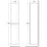 Шкаф подвесной BELBAGNO ALBANO-1600-2A-SC-RNG-P