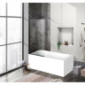 Шторка для ванны 80 см BELBAGNO UNO-V-1-80/150-C-Cr