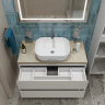 Тумба Bianco Opaco 80 см BELBAGNO KRAFT KRAFT80BO-KEPMCO-1302-SET