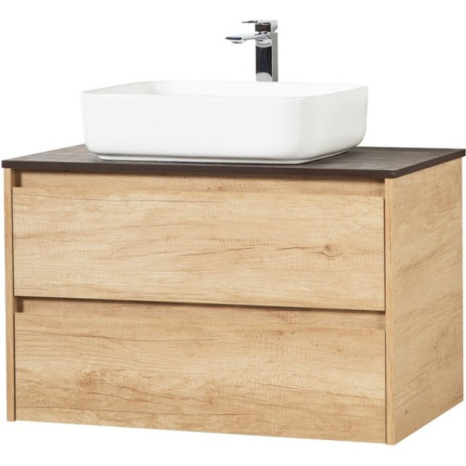 Тумба со столешницей и накладной раковиной BELBAGNO KRAFT100RNN-KEPMCO-1084H316-SET