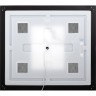 Зеркало BELBAGNO KRAFT SPC-KRAFT-700-900-LED-TCH-WARM-NERO в алюминиевой раме со встроенным светильником, 700x32x900 мм
